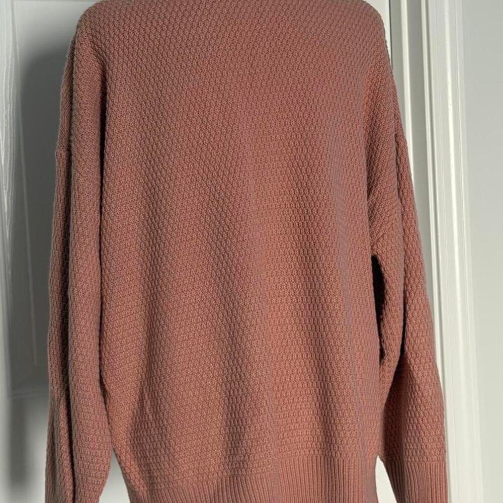 Pink Chevron Pattern Sweater - Picture 2 of 4